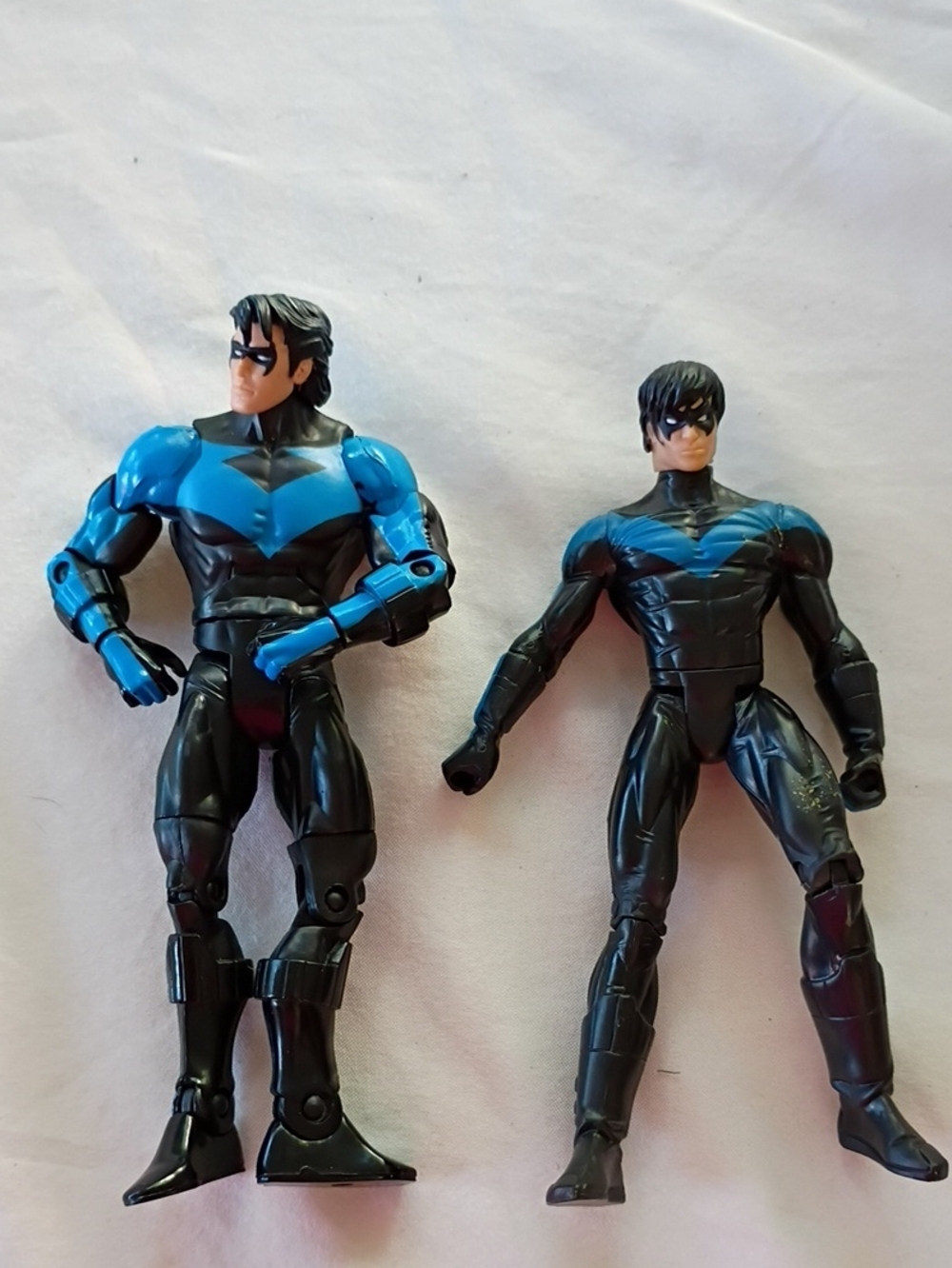 EUC DC Nightwing Set Of 2 Characters Vintage Action Figures DC Universe